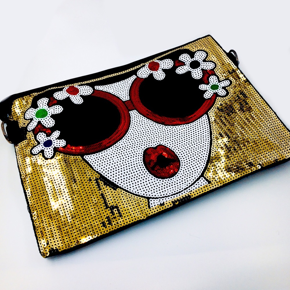 Get It Girl Sequin Clutch